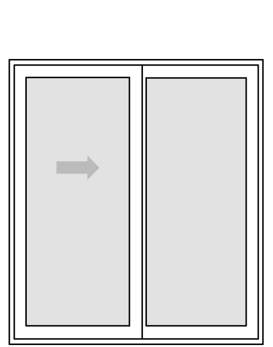 Paint Grade MDF Interior Doors - WD-CNSS-6068-2P
