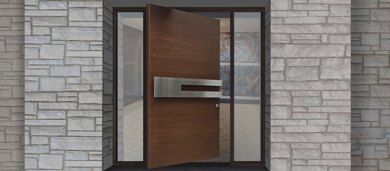 DIY Interior Wood Door Insert Glass and Frame - 6 x 10