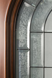 GLUE CHIP GLASS-LEADED
 - Wood Entry Doors