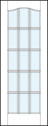 Pant-Grade MDF Interior Door - fl1510 - TruStile