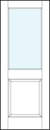 Pant-Grade MDF Interior Door - pl100 - TruStile