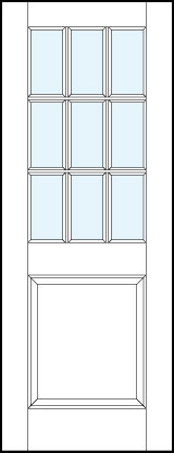 Pant-Grade MDF Interior Door - pl109 - TruStile