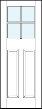 Pant-Grade MDF Interior Door - pl234 - TruStile