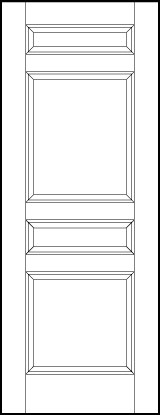 ts4060 Paint Grade MDF Interior Doors