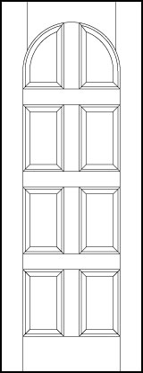 ts8010 Paint Grade MDF Interior Doors