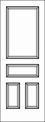 Pant-Grade MDF Interior Door - 5130 - Woodgrain-Doors