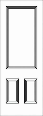 Pant-Grade MDF Interior Door - 5157 - Woodgrain-Doors