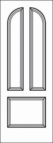 Pant-Grade MDF Interior Door - 5554 - Woodgrain-Doors