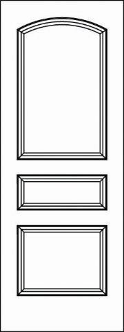Pant-Grade MDF Interior Door - 5831 - Woodgrain-Doors