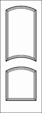 Pant-Grade MDF Interior Door - 5832 - Woodgrain-Doors