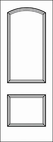 Pant-Grade MDF Interior Door - 5870 - Woodgrain-Doors
